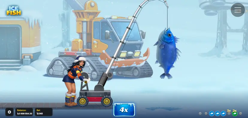 Ice Fish gameplay screen captured from a live lobby