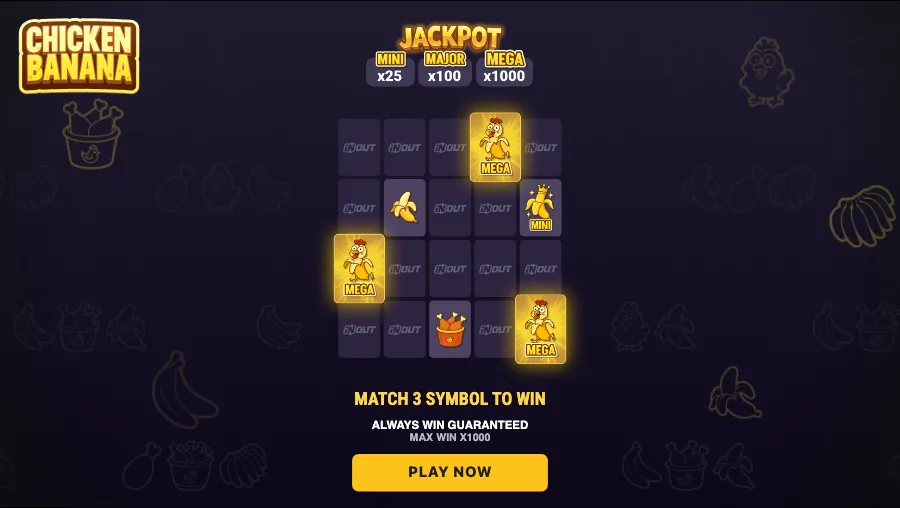 Chicken Banana INOUT Games game
