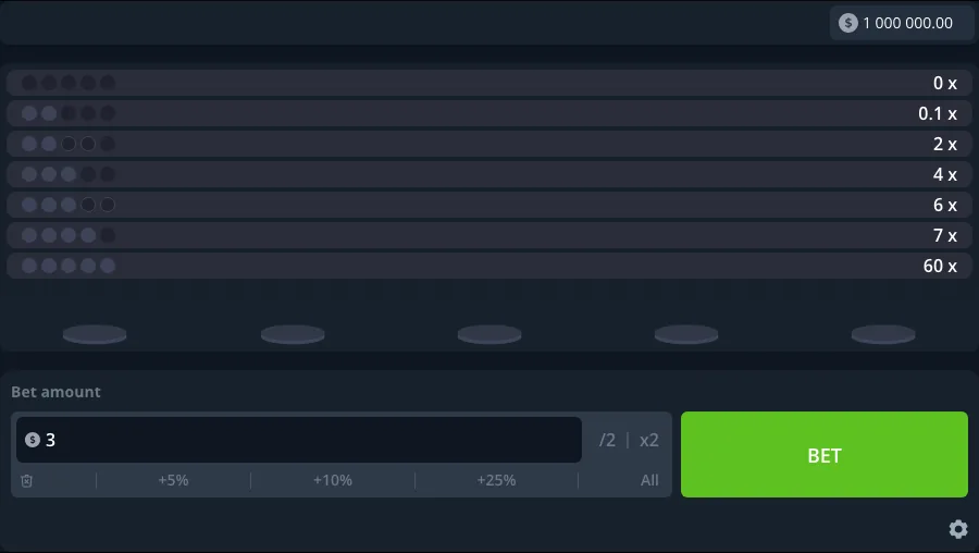 Cryptos INOUT Games game