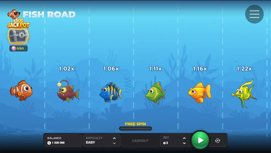 Fish Road INOUT Games game