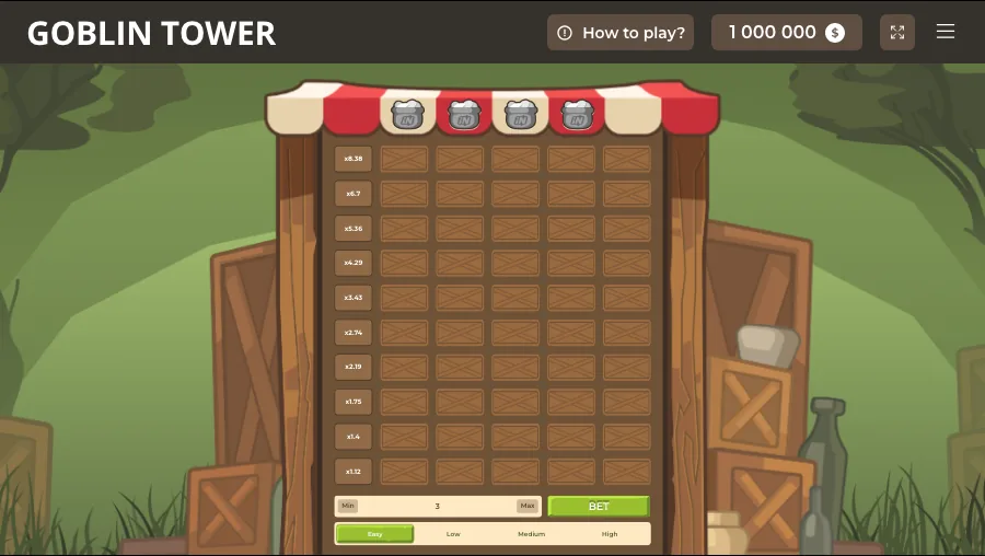 Goblin Tower INOUT Games game